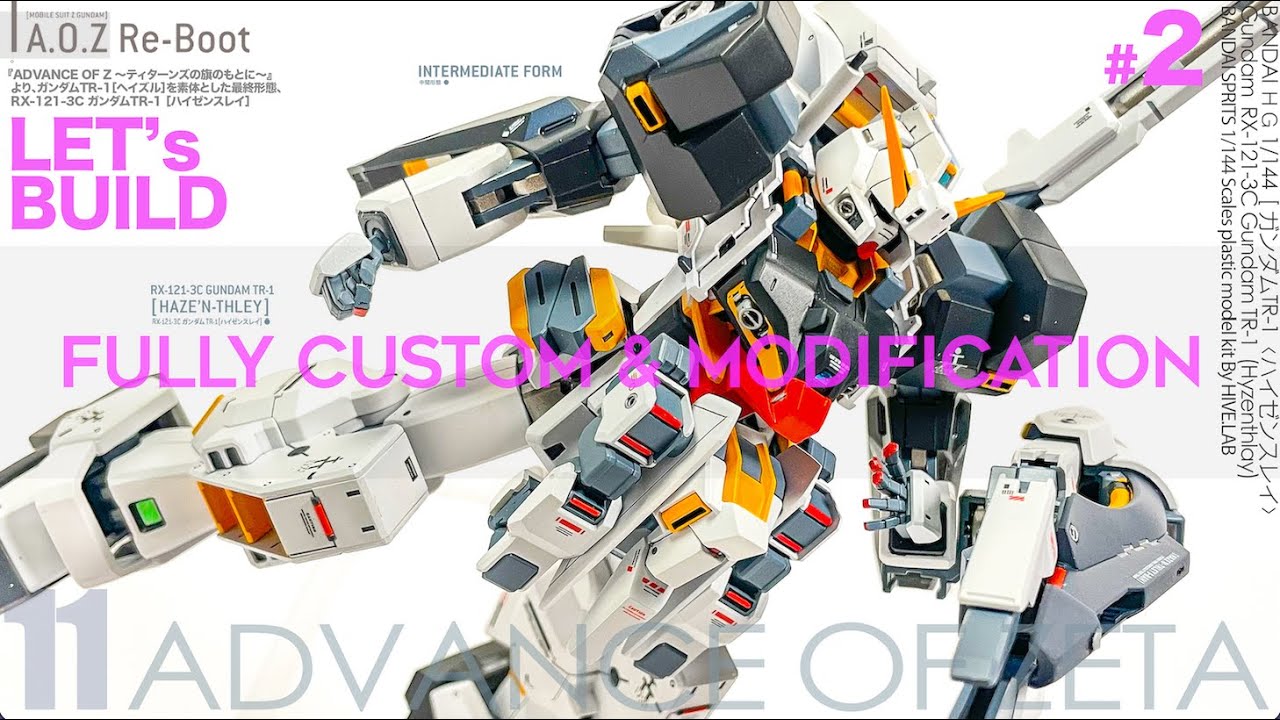 A.O.Z RX-121-3C Gundam TR-1 [Haze'n-Thley] ハイゼンスレイ Fully Custom  Part-2 #gundam #gunpla #AOZgundam