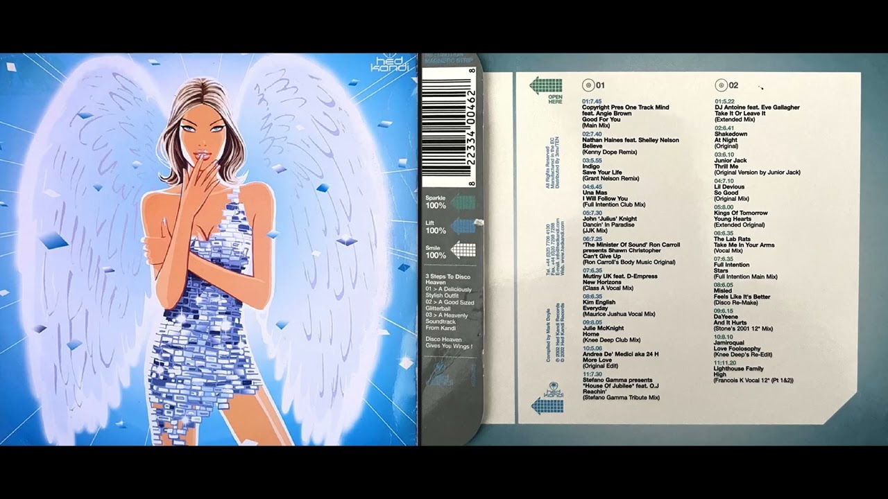 Hed Kandi - Disco Heaven 02.02 (Disc 1) (Classic House Mix Album) [HQ]