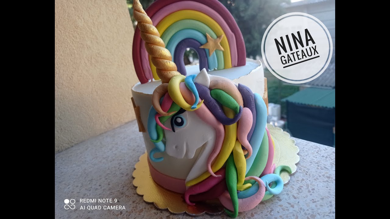 تورتة unicorn لاعياد الميلاد 🦄 بثلاث حشوات مختلفة 😉رائعة شكلا و ذوقا 🥰🇩🇿🇩🇿