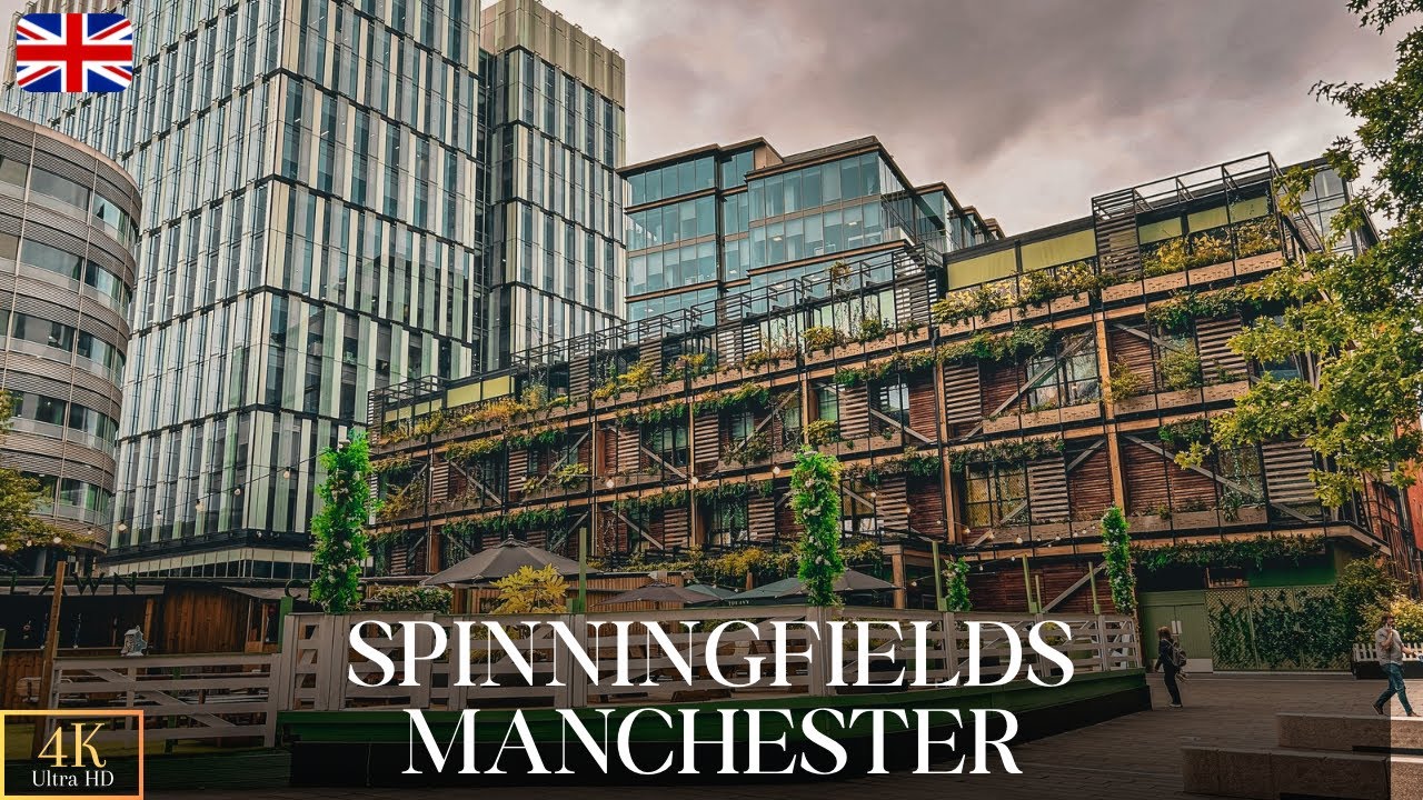 SPINNINGFIELDS Manchester Walking Tour 4K | Pendu Escapes