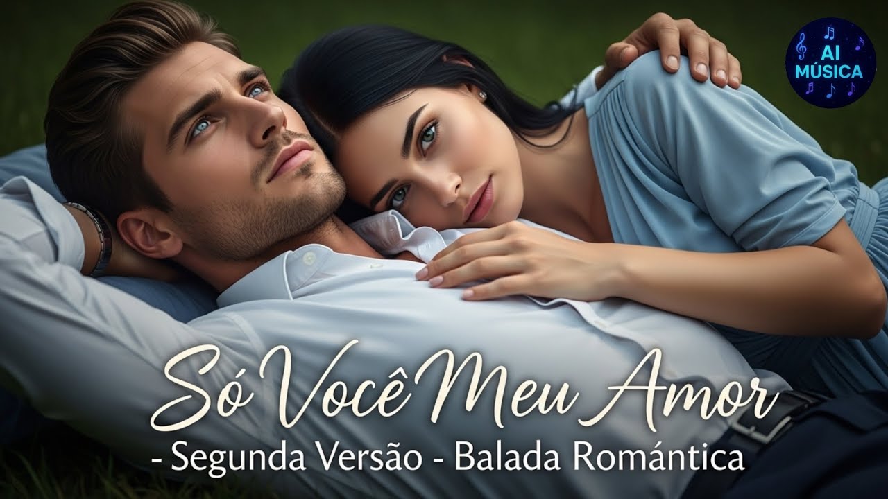 Balada romântica só você meu amor segunda versão música AI 