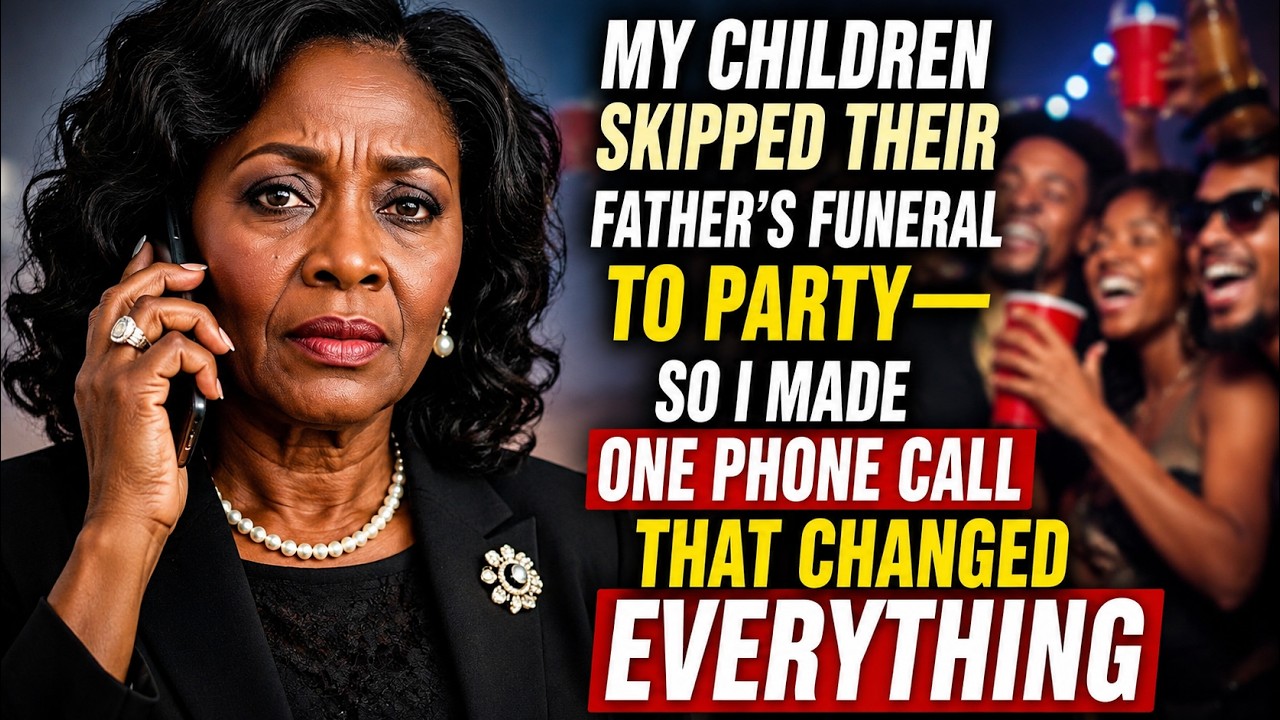 My Children Skipped Their Father&rsquo;s Funeral to Party&mdash;So I Made One Phone Call That Changed Everything