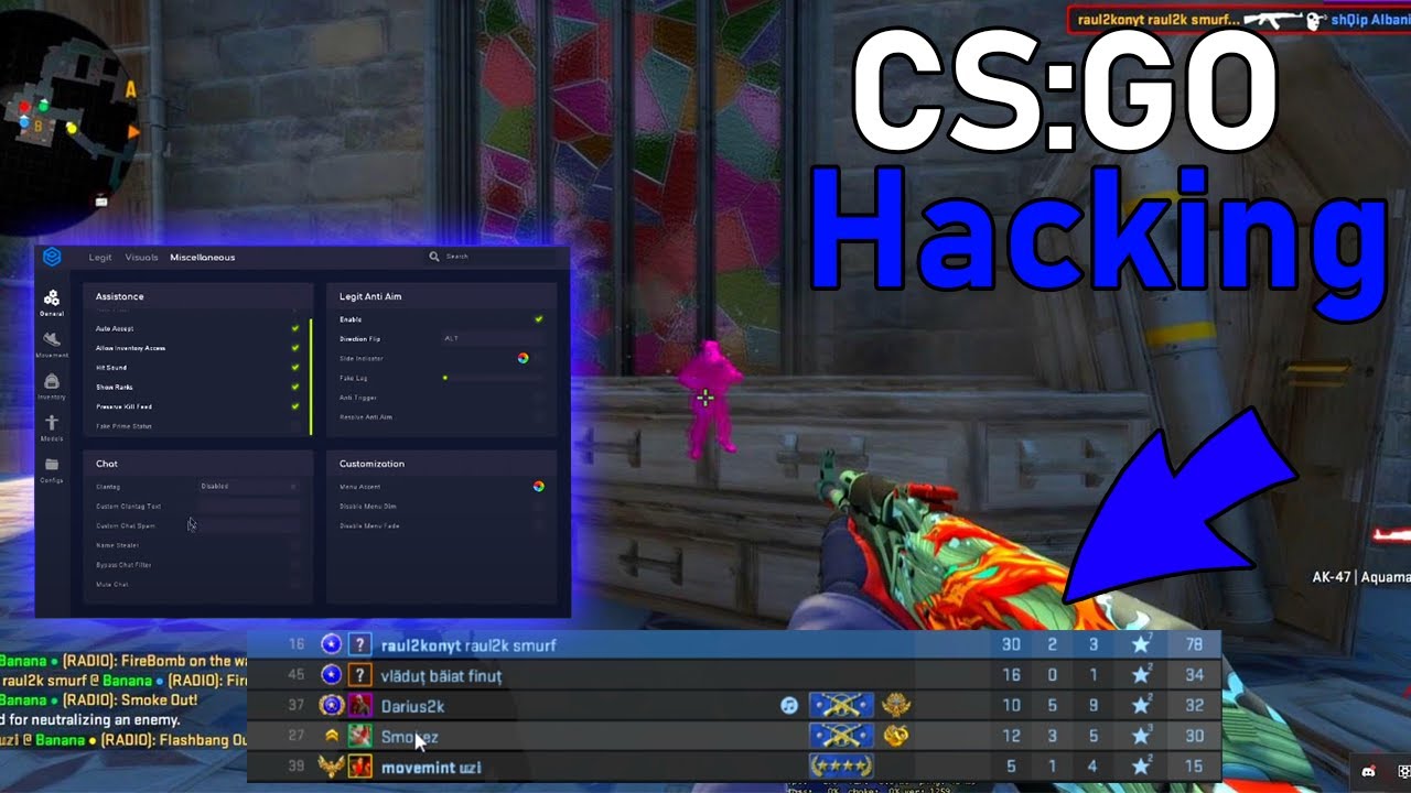 I-am CARAT pe baieti rau de tot! Am fost ACUZAT DE HACK? - CS:GO Prime Hacking w/Smokezz,Vladut etc.
