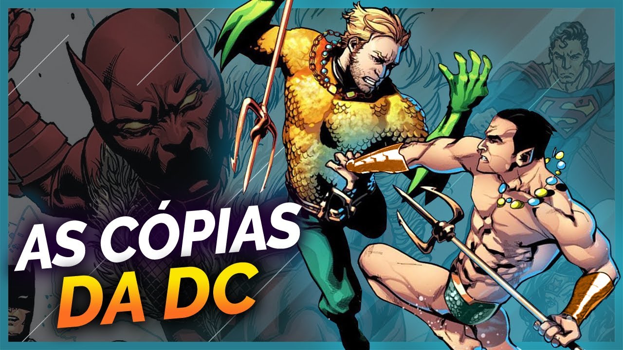 10 PERSONAGENS DA MARVEL QUE FORAM COPIADOS PELA DC