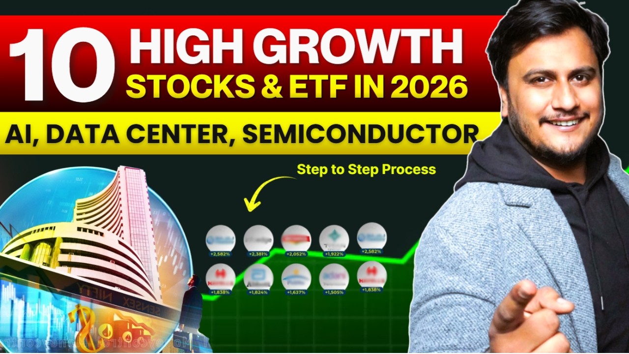 14 Hyper Growth Evergreen Stocks to invest & forget in 2026 : Data Centers, AI & Semiconductor