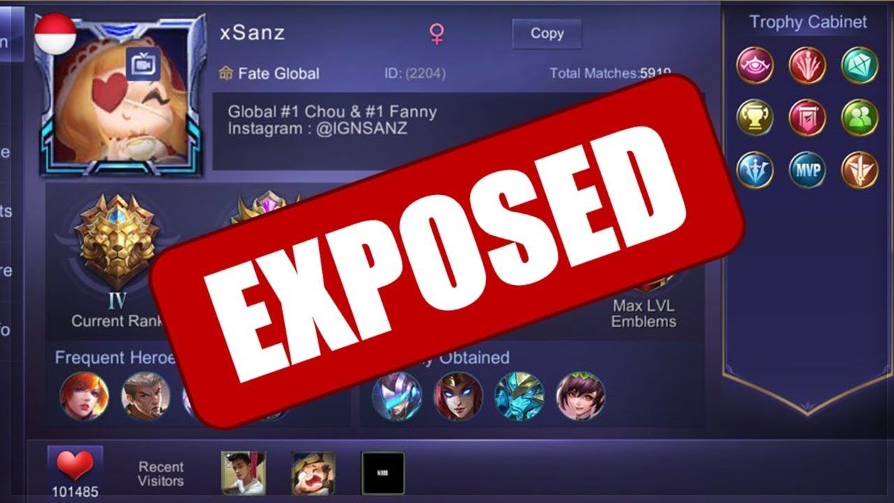 XSANZ TOP 1 GLOBAL FANNY & CHOU EXPOSED