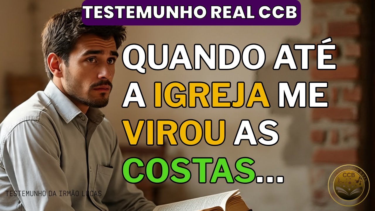 O ANCIÃO DESISTIU DE MIM! — Mas Oração com Fé de uma Mãe... Salvou Minha Vida! Testemunho Real CCB.