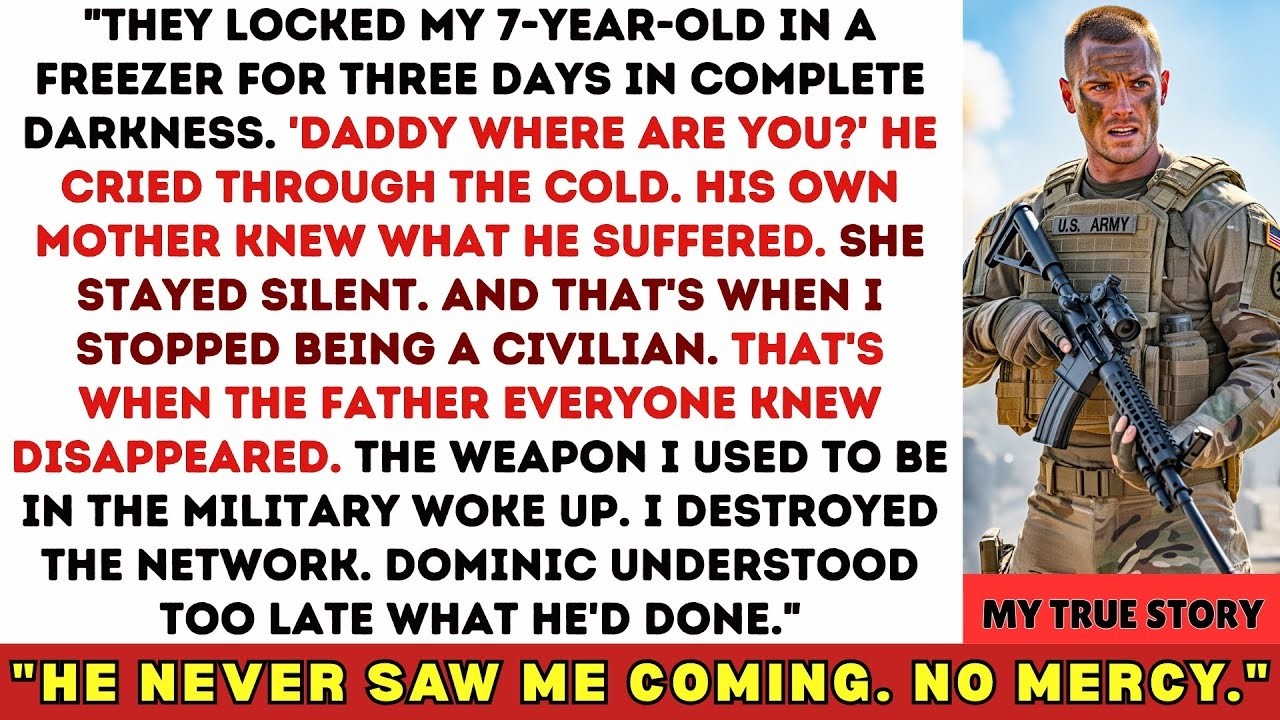 Ex-Wife's Criminal Husband Locked My Son in Freezer 3 Days—He Didn't Know I Was Navy SEAL No Mercy.
