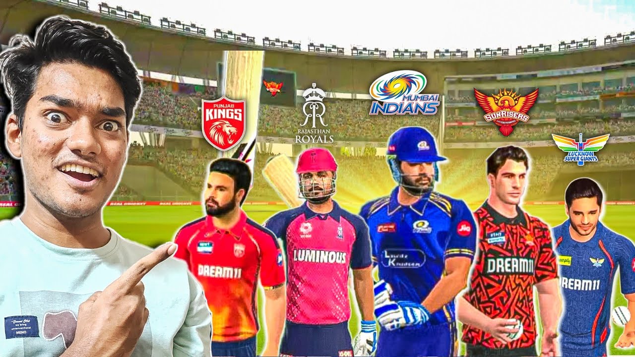 5 IPL TEAMS in RC24! (NEW UPDATE)😱🔥