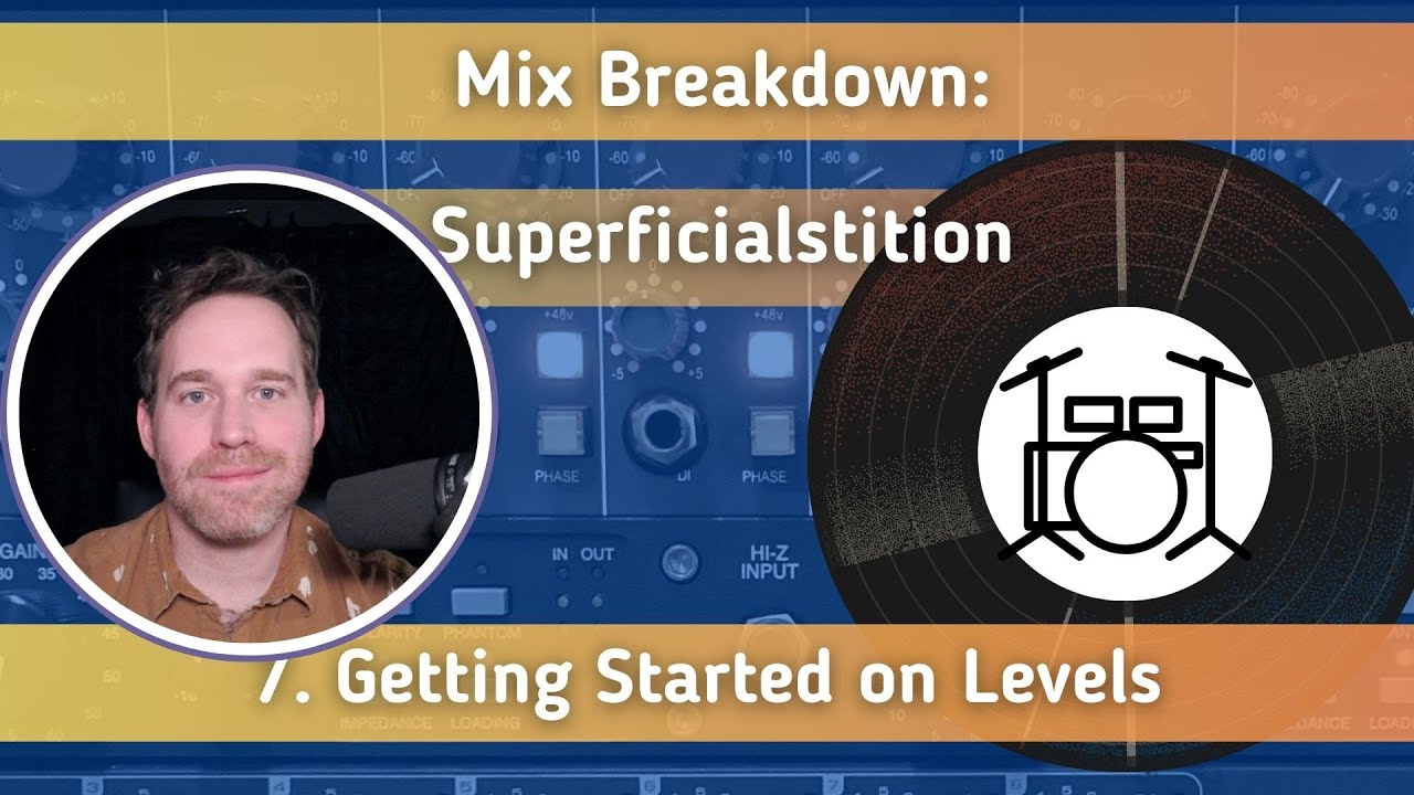 Superficialstition 07 Mix Levels. Making a mix with space.