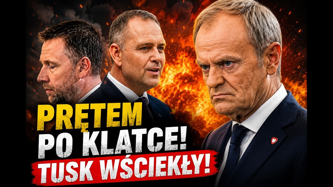 NAWROCKI PRĘTEM PO KLATCE! Ta decyzja rozwścieczyła Tuska