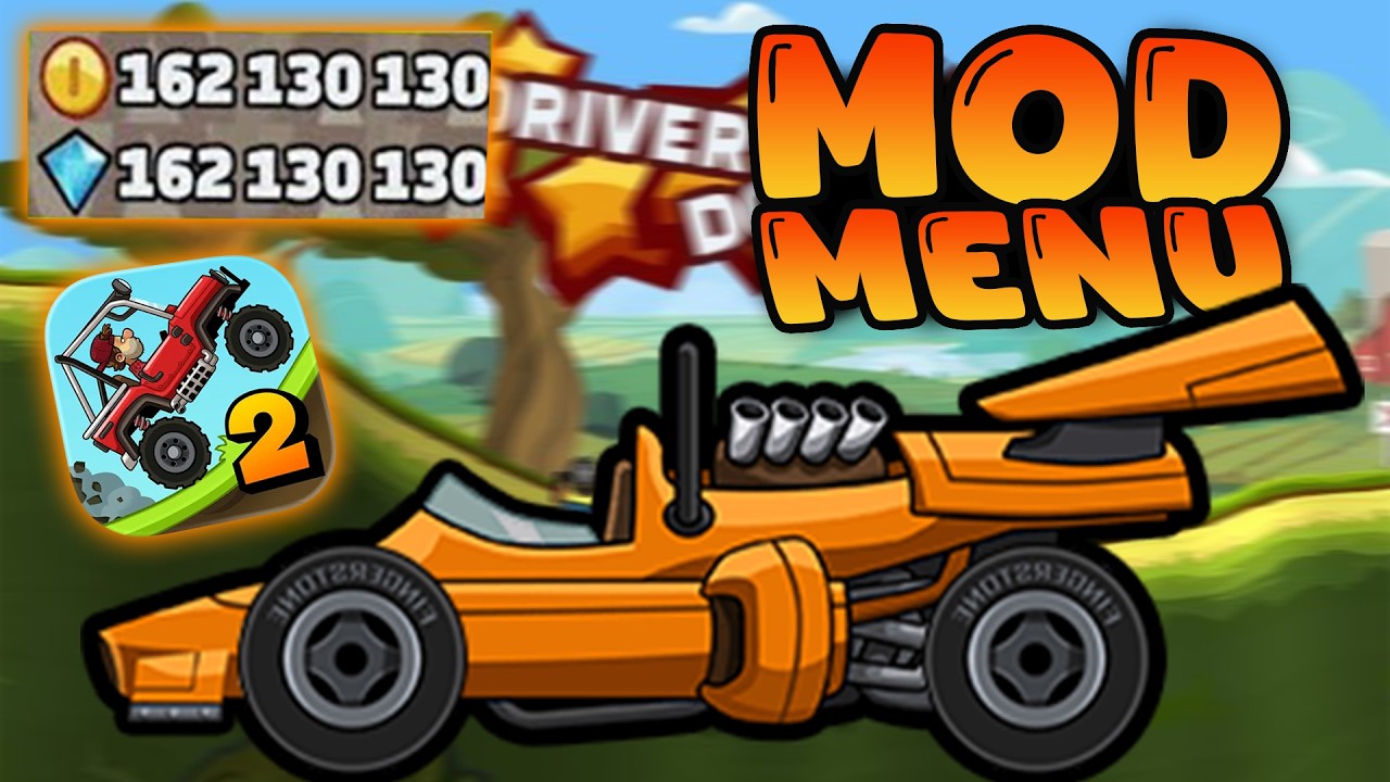 hill climb racing 2 mod apk V1 71 4 unlock all cars & unlimited money 2026