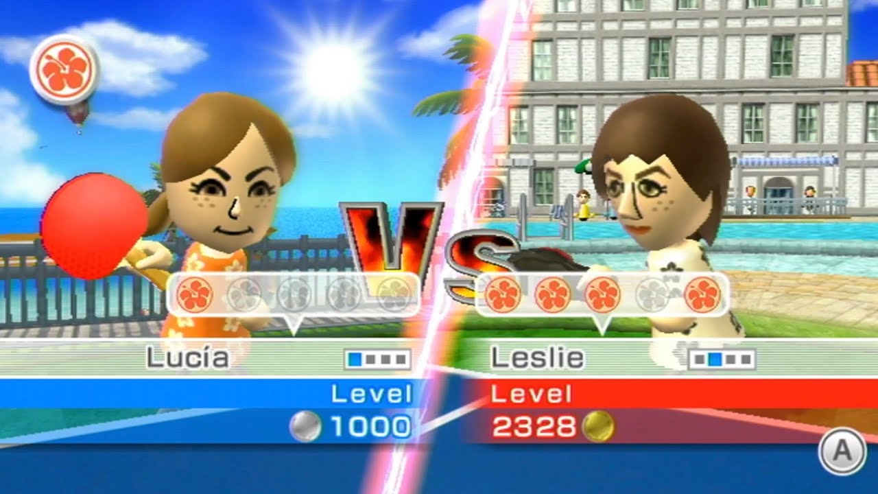 All Wii Sports Resort Champions VS My Custom CPU Mii Legends