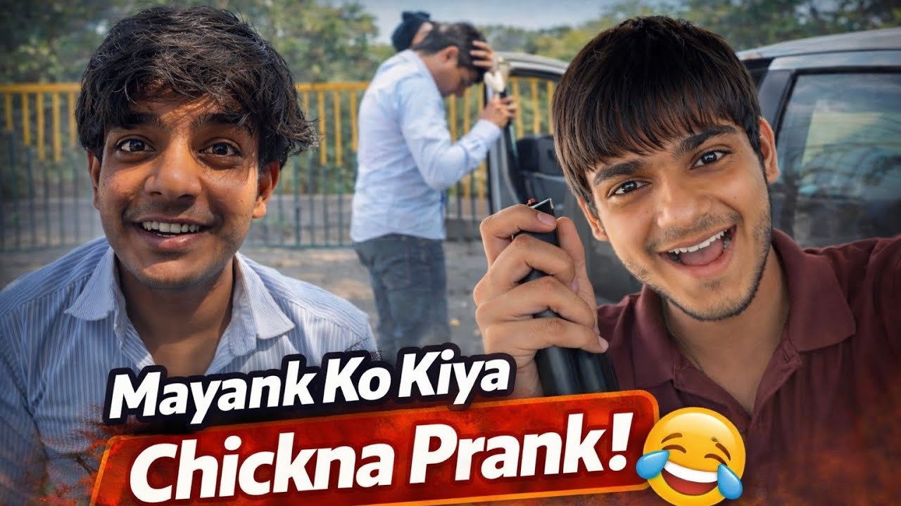 Mayank ka Saath ￼hua ￼prank😂 #viralvideo #funny #prank #faridabad #vloger #vlog