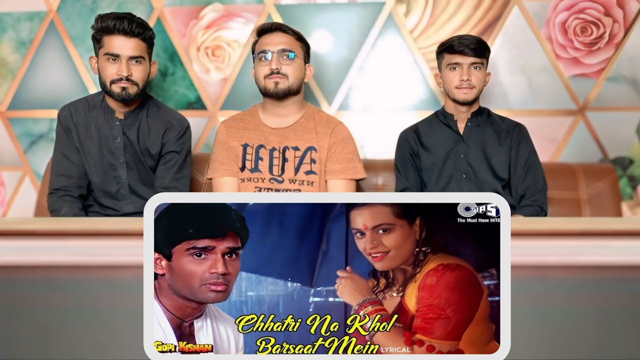 Reaction On Chhatri Na Khol Barsaat Mein Video Song | Gopi Kishan | Shilpa ...