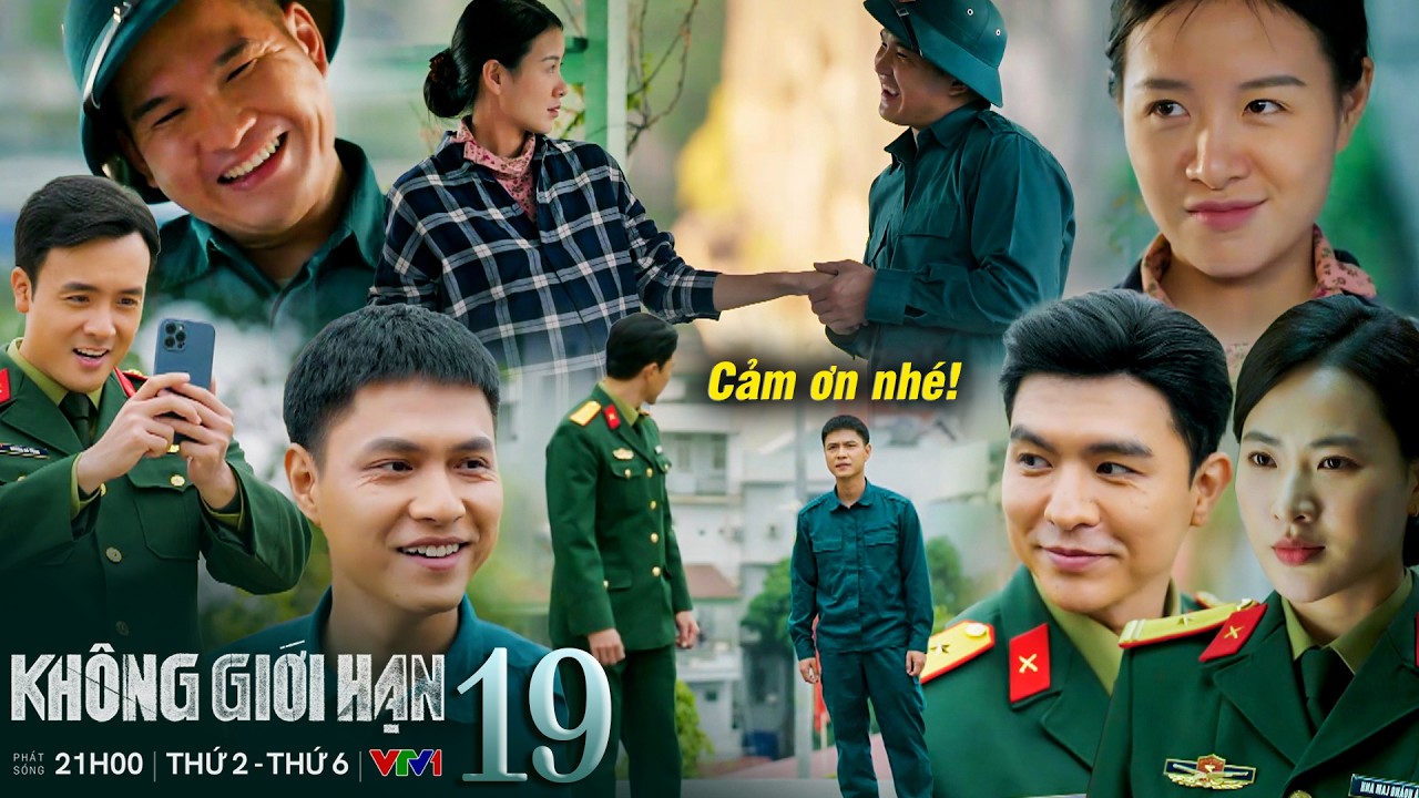 KHÔNG GIỚI HẠN tập 19 | Lợi hạ cái tôi nói cảm ơn Kiên, Phúc hớn hở khi được vợ ủng hộ làm dân quân