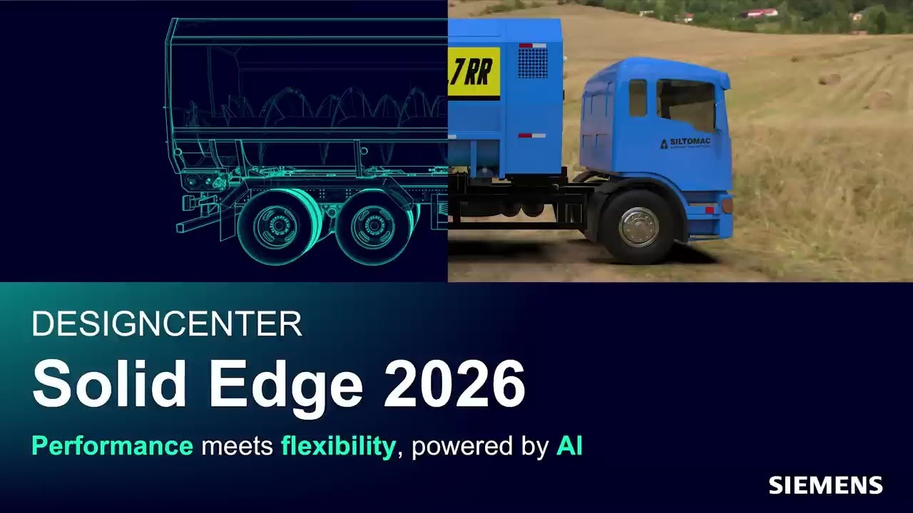 Solid Edge 2026 - L'IA au service de vos conceptions