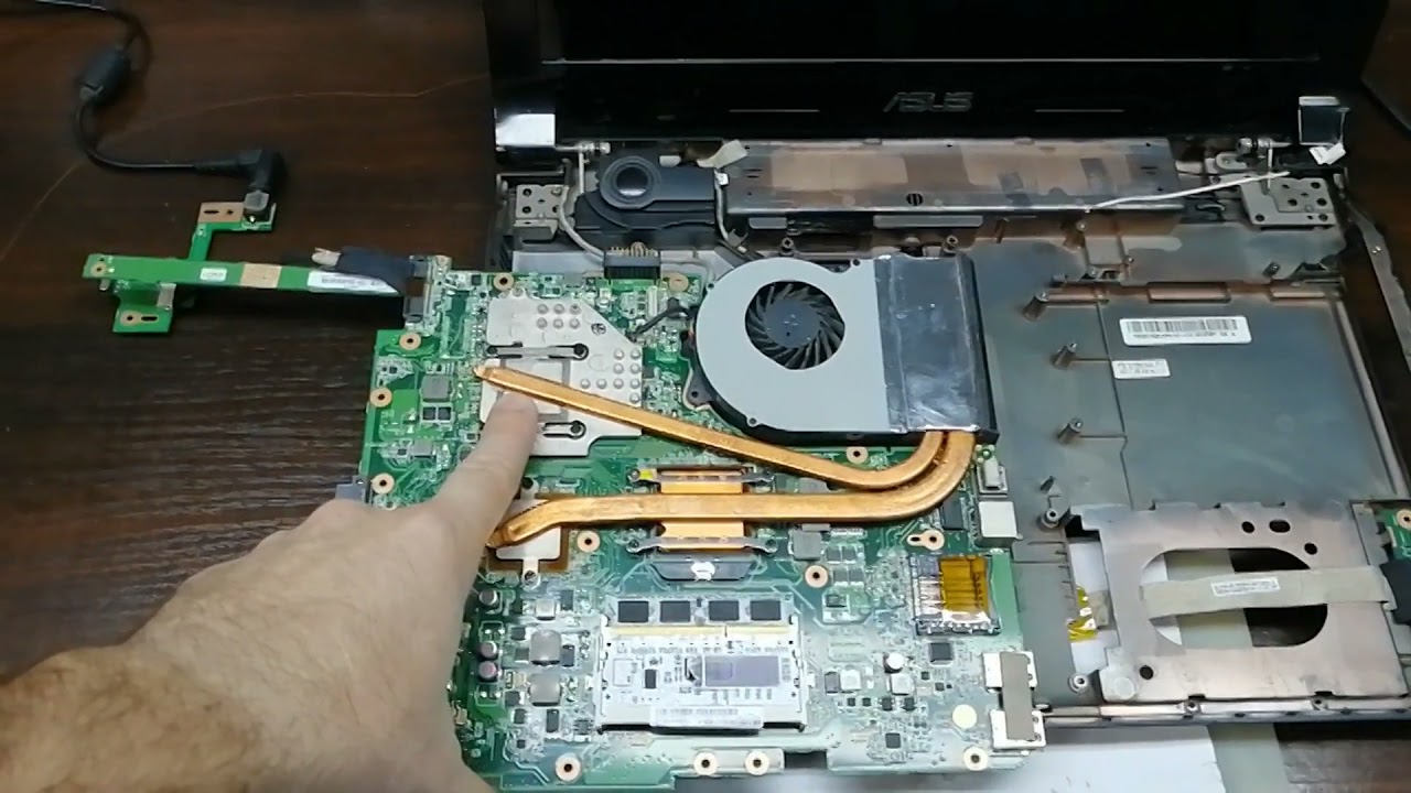 Ремонт ноутбука Asus N53T. Режим UMA.