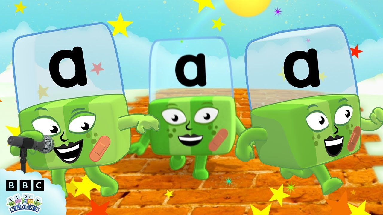 A is for August | Reading for Kids | @officialalphablocks