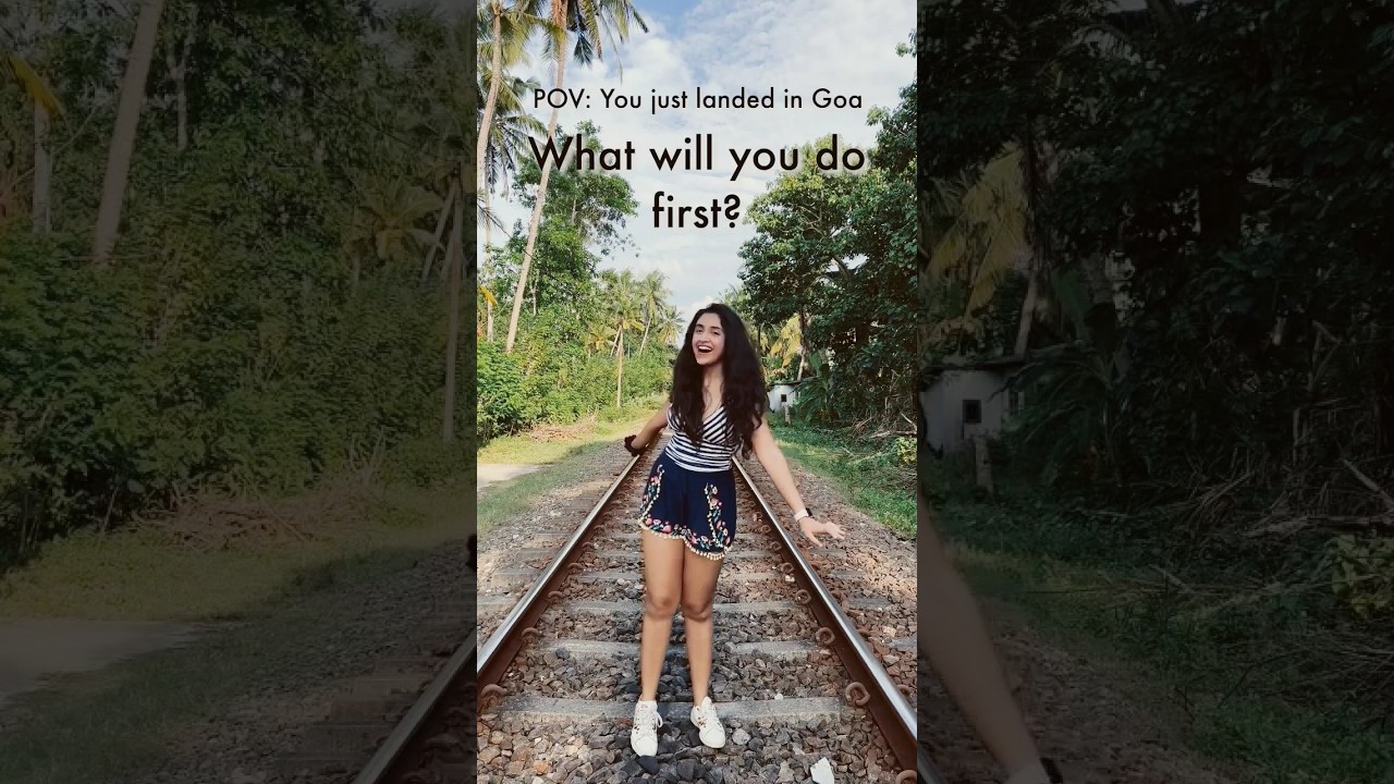MUST-DO activities in GOA!🌴🌧️ #goa #monsoon #activity #traveltips #mustwatch