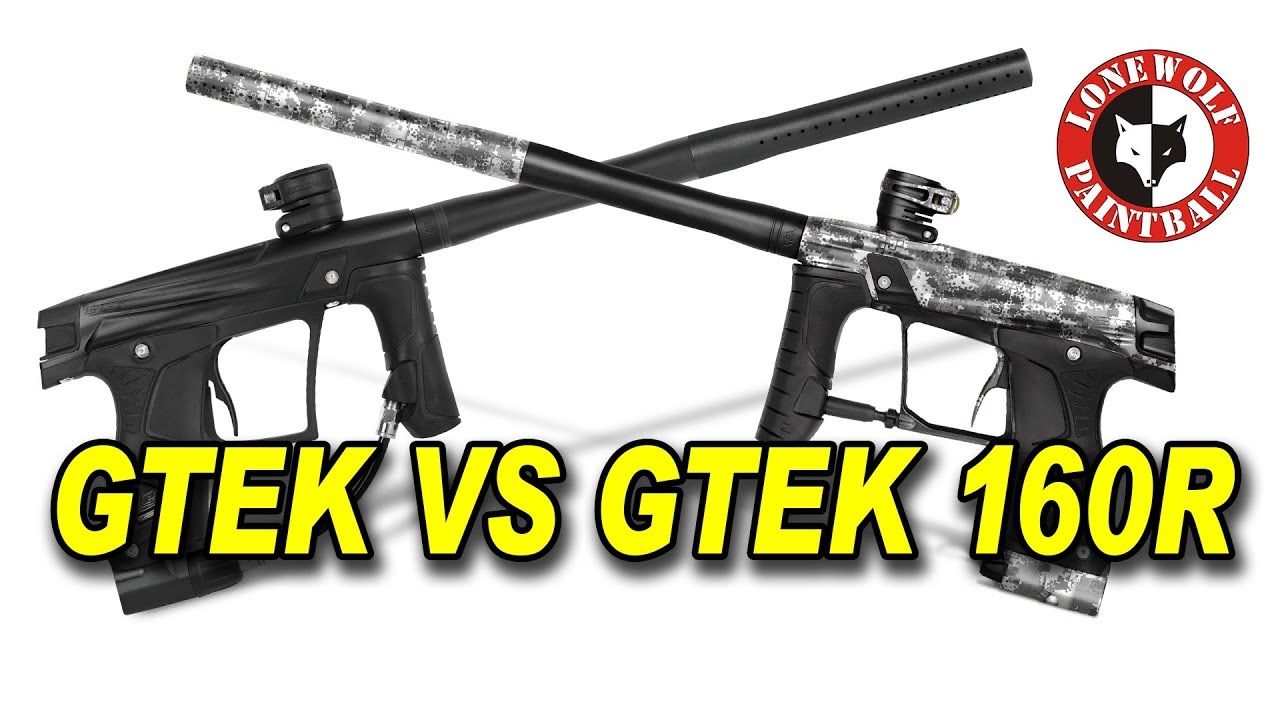 Planet Eclipse Gtek vs Gtek 160R Marker Comparison | Lone Wolf Paintball Michigan