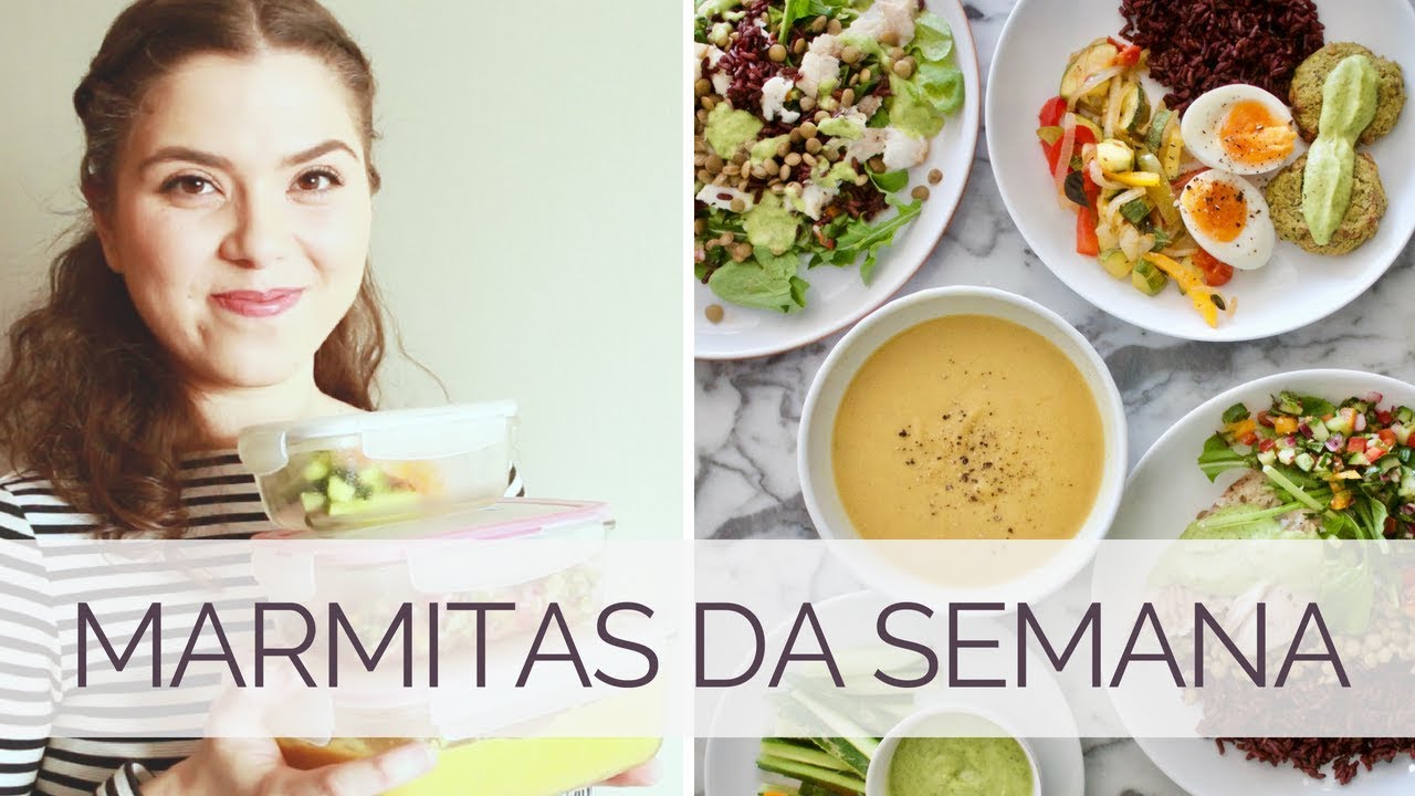 MARMITAS VARIADAS E CRIATIVAS | Marmitas da Semana | Marina Morais