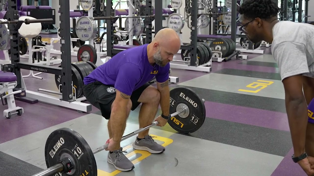 Take an inside look into the LSU weight room with Jake Flint