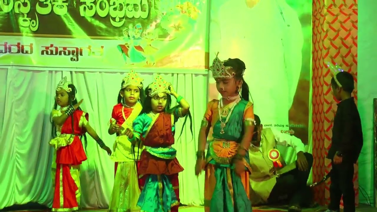 nandini song #honawad #vidhyachetanschoolhoanawad
