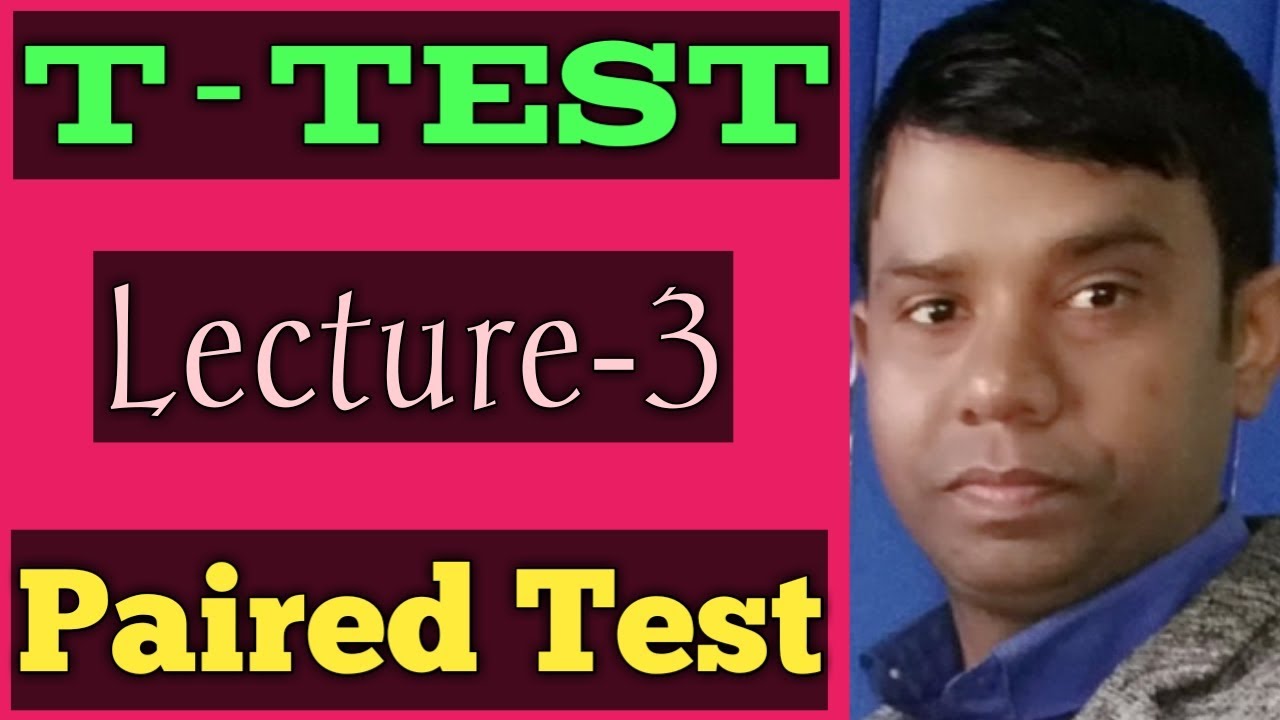 T - test/Small sample test [Paired t-test for Difference of Means]