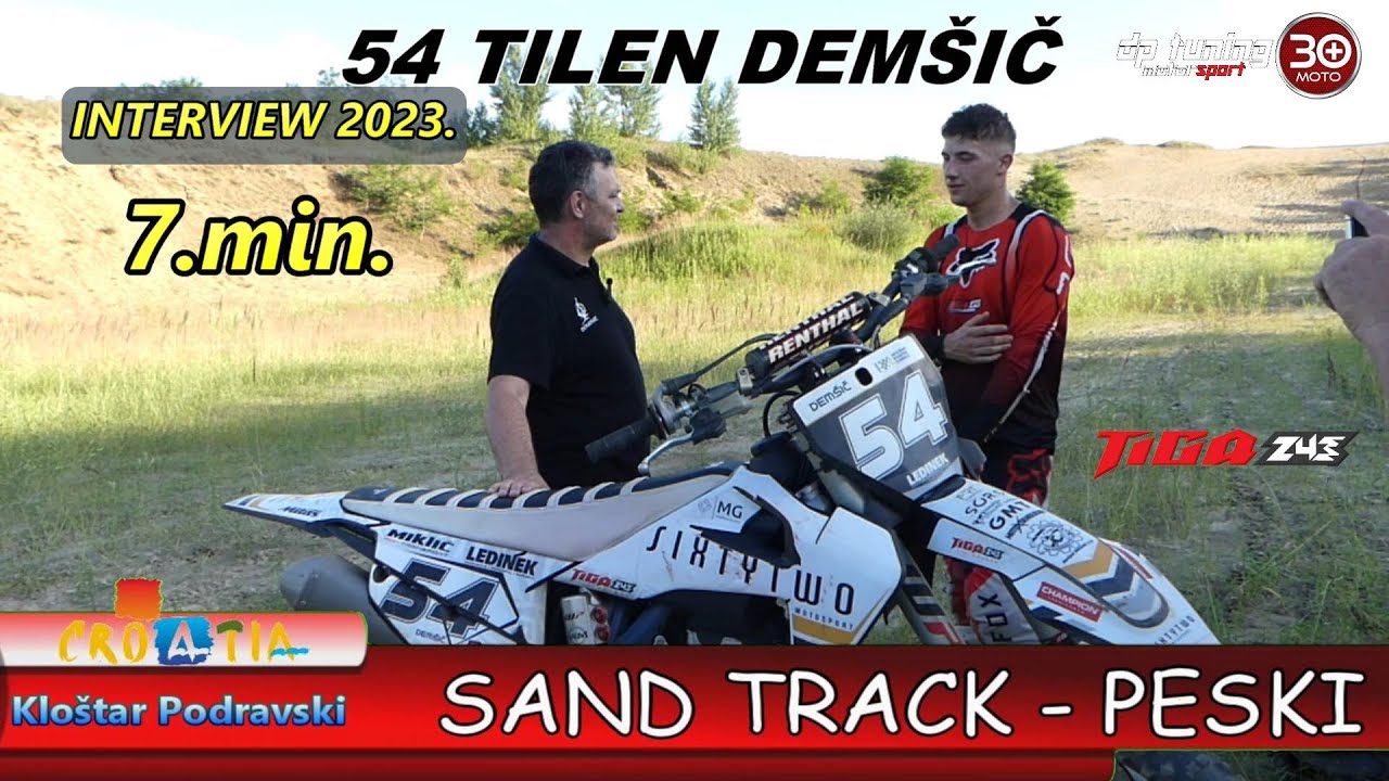 PESKI KLOŠTAR PODRAVSKI🔴TILEN DEMŠIČ Interview 2023 sa DADO TEŠIĆ /TIM GAJSER Training/ 504.MOTO 30+