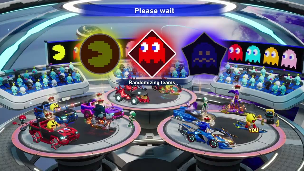 Sonic Racing: CrossWorlds - PAC-MAN Festival Races + Festival pass completion