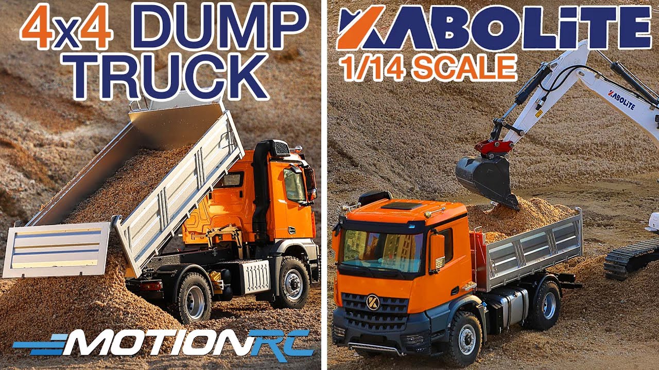 All-New Kabolite K5701 1/14 Scale Scale 4x4 Dump Truck | Motion RC