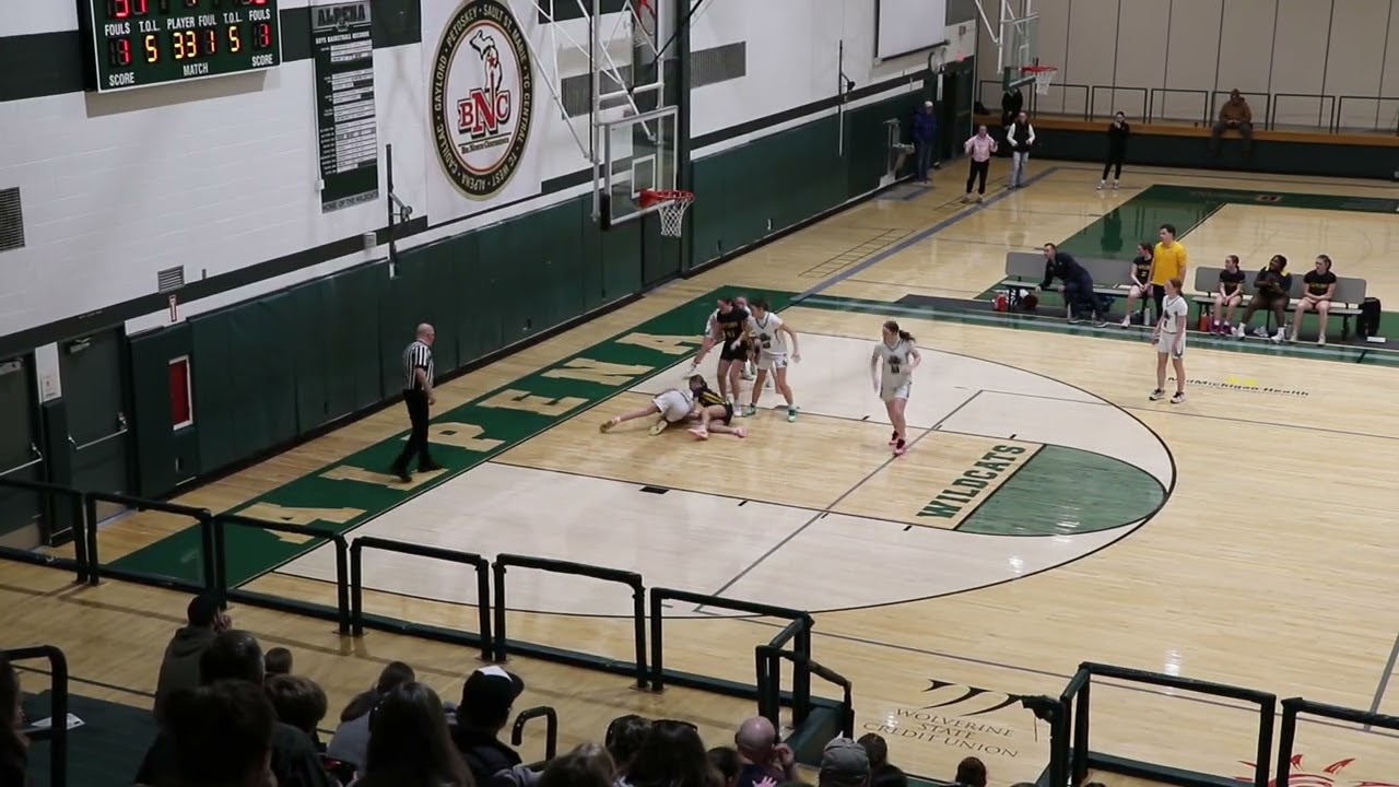 Alpena vs Gaylord 4th Qtr Part1 Feb 2026 8th Grade Girls Basketball
