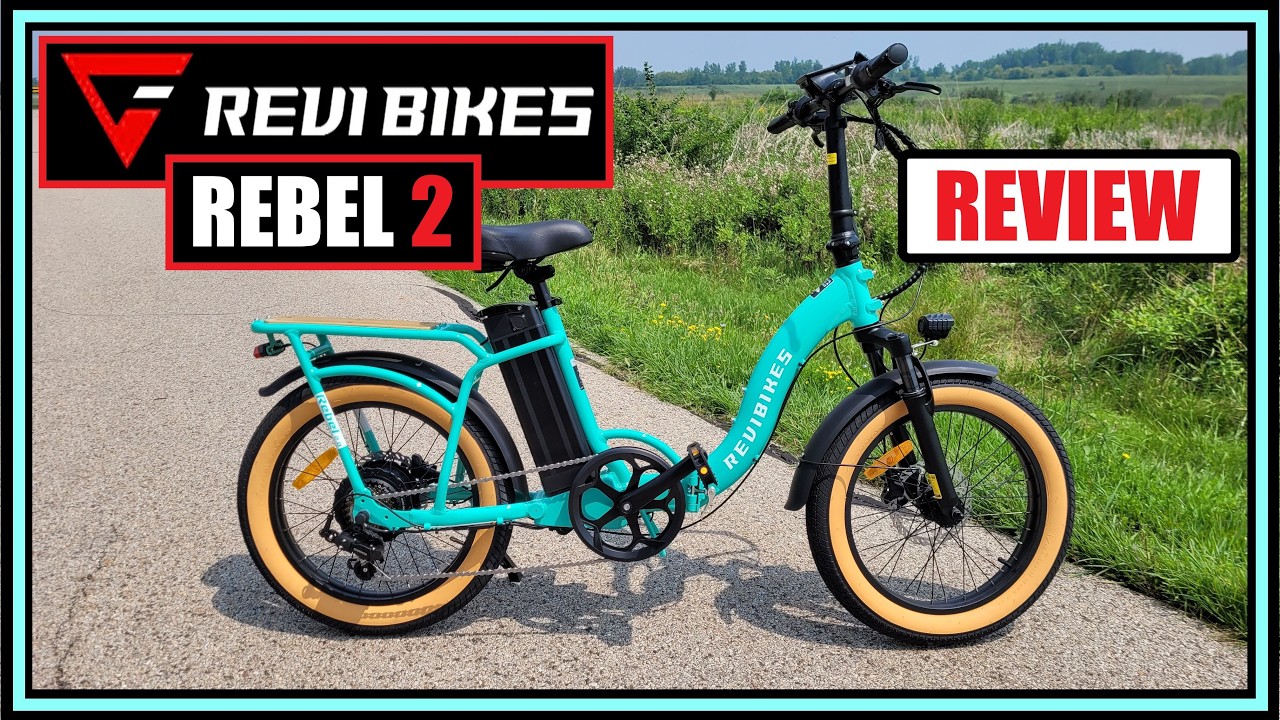 Revi Bikes Rebel 2.0 Foldable E-bike **REVIEW**
