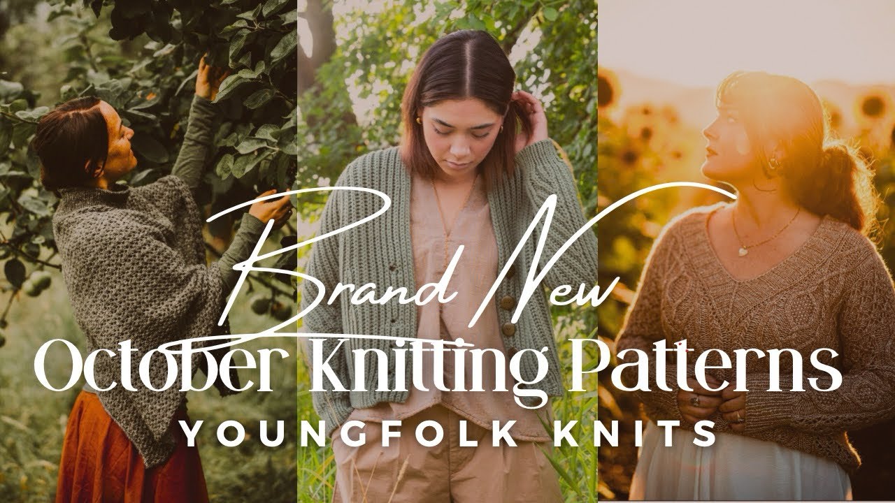 Новые модели для вязания спицами в октябре | YoungFolk Knits