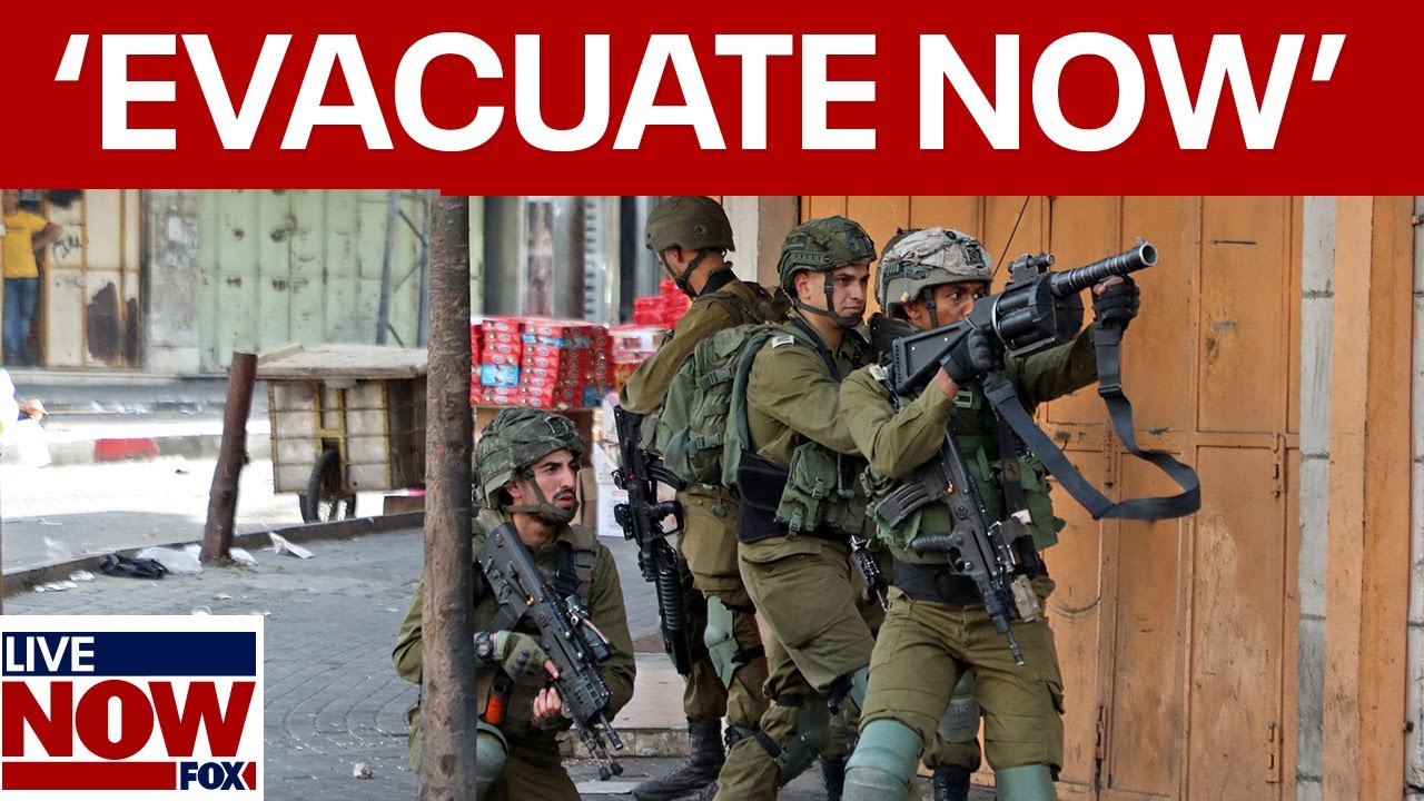 Israel-Hamas war: IDF issues 'massive' evacuation order after deadly attack | LiveNOW from FOX