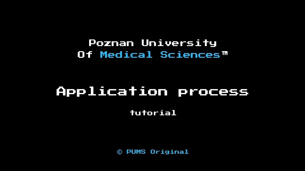 PUMS Application Process Tutorial