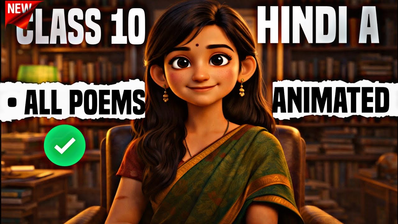 Hindi A Class 10 All Poems | Kshitij | Animated Video | Full Explanation | One Shot | CBSE 