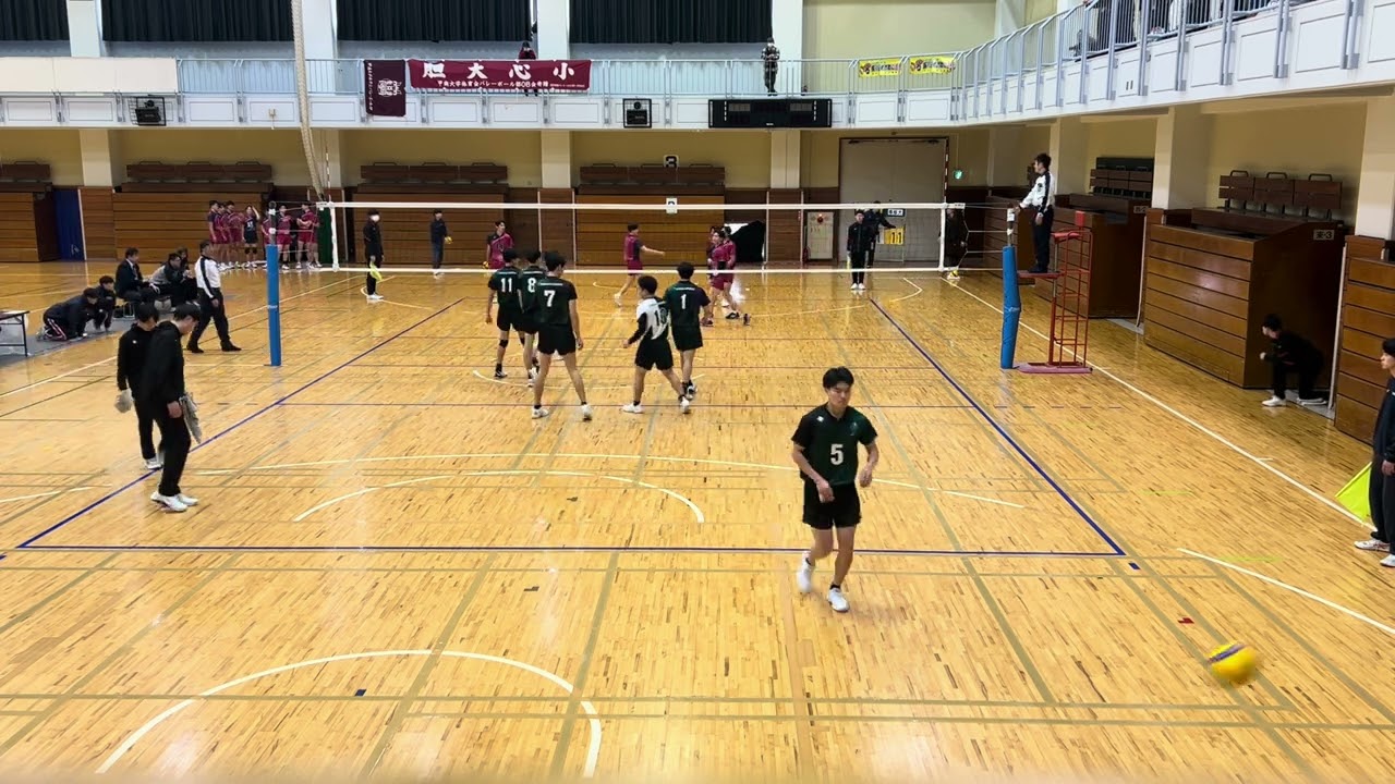 2024  全日本インカレ 甲南大vs専修大 1セット目　#甲斐優斗　#川越有心
