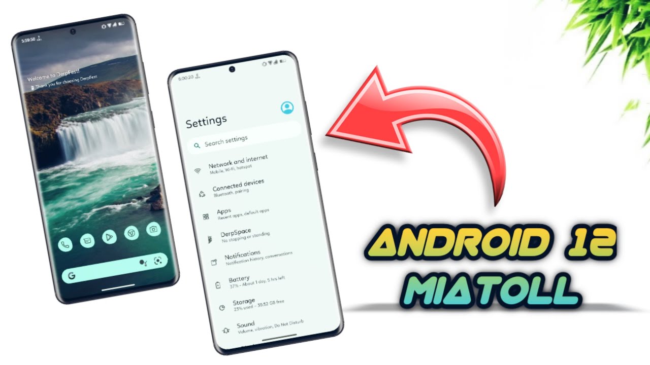 Best Custom ROM ? Android 12 - Derpfest OS | Redmi Note 9s/Pro/Pro Max/Poco M2 Pro