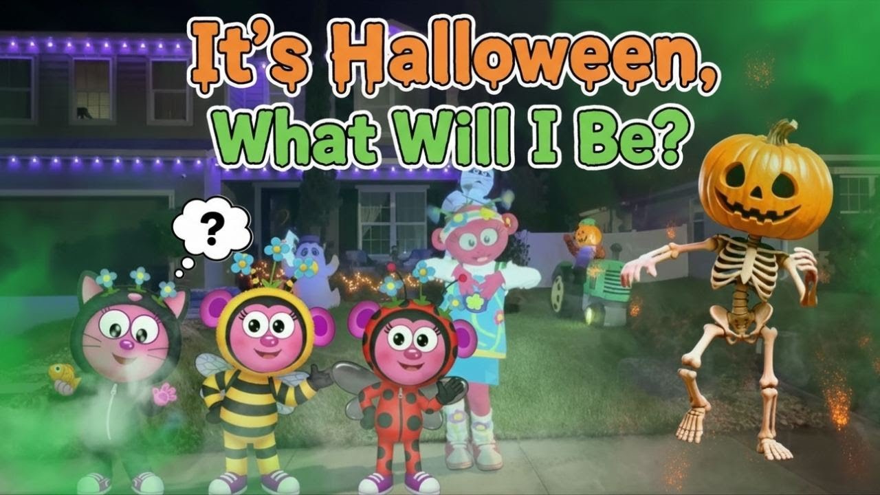 It’s Halloween — What Will I Be? | A Spooky-Fun Song from Planet Peek-A-Boo!