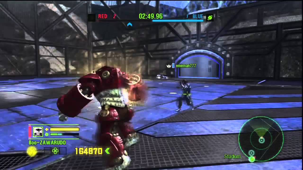 Anarchy Reigns / Max Anarchy - Douglas in Deathball - Never too old to play football.