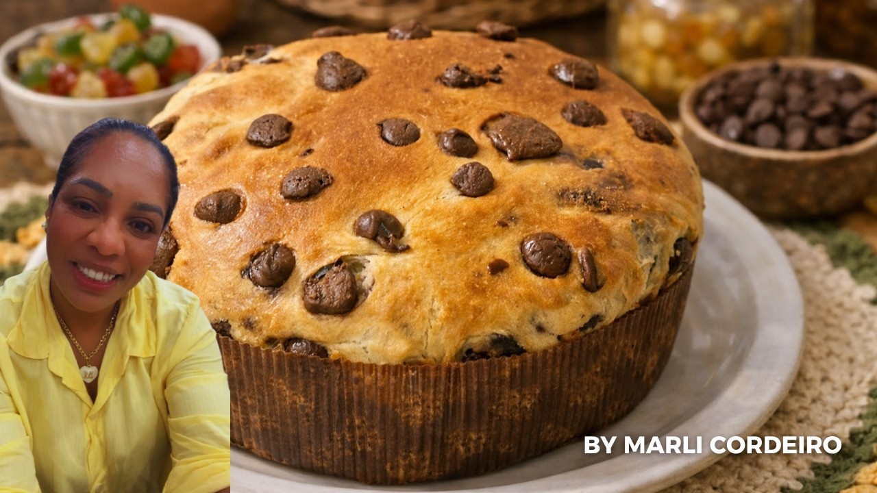 Colomba com Gotas de Chocolate e Frutas Cristalizadas 🍫🍒 | Receita AO VIVO Deliciosa!! #sabordavida