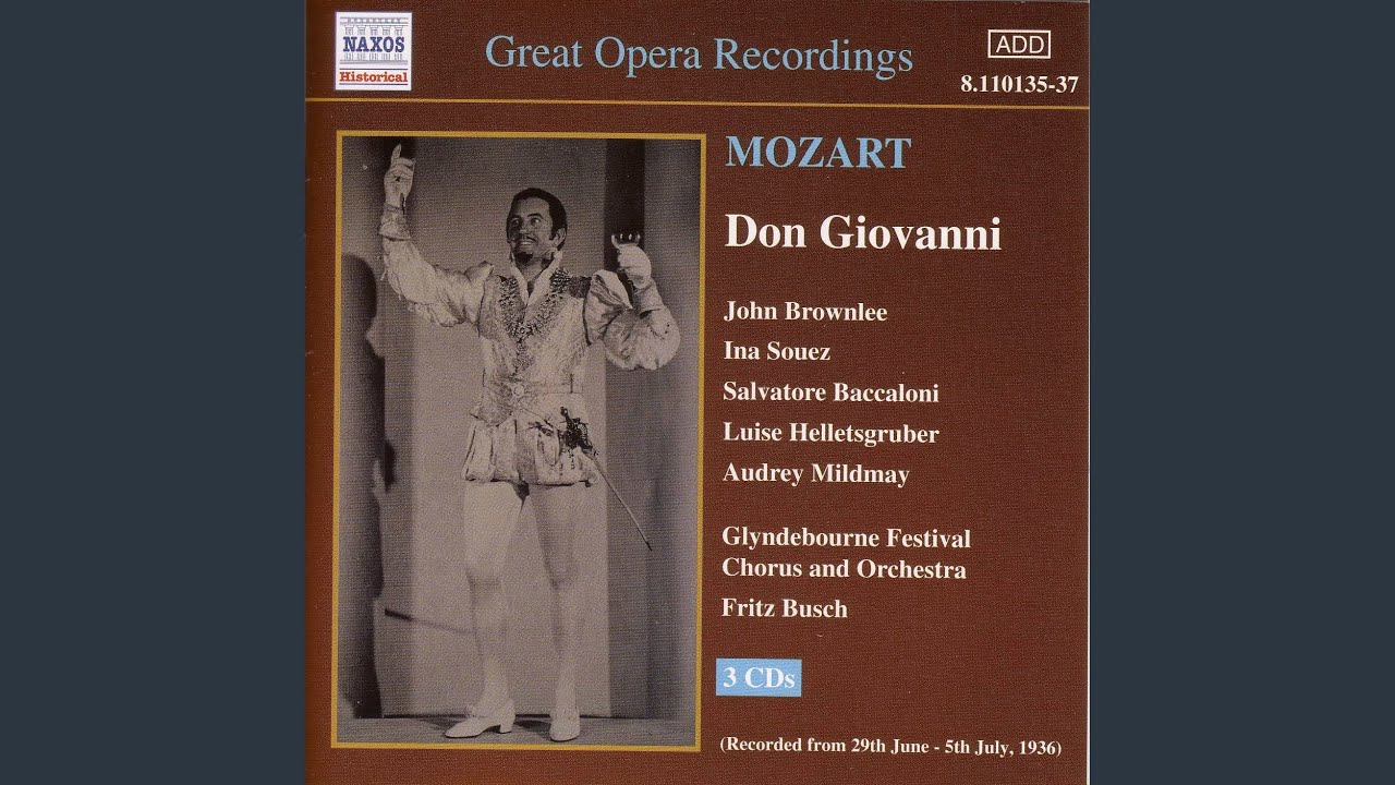 Don Giovanni, K. 527: Trio: Ah, taci, ingiusto core!