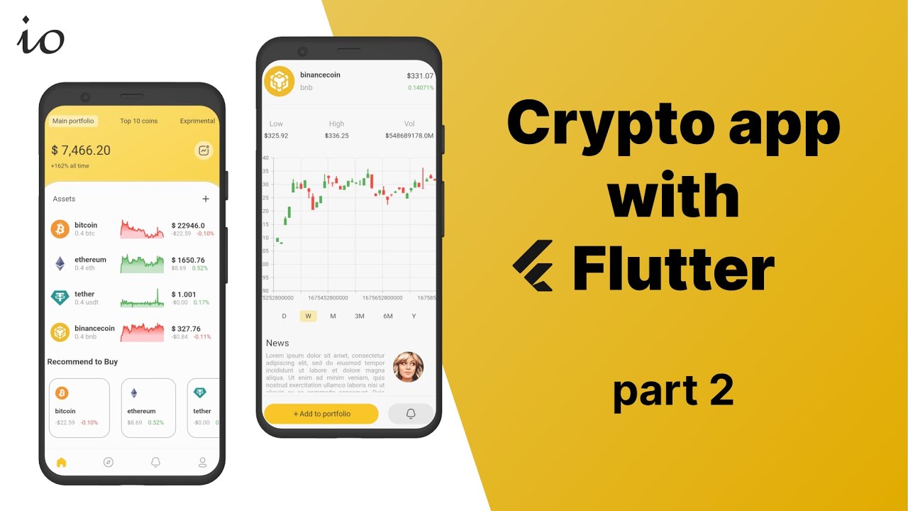 Flutter Crypto App With API | Flutter Tutorial | Flutter For Beginners  - Part 2