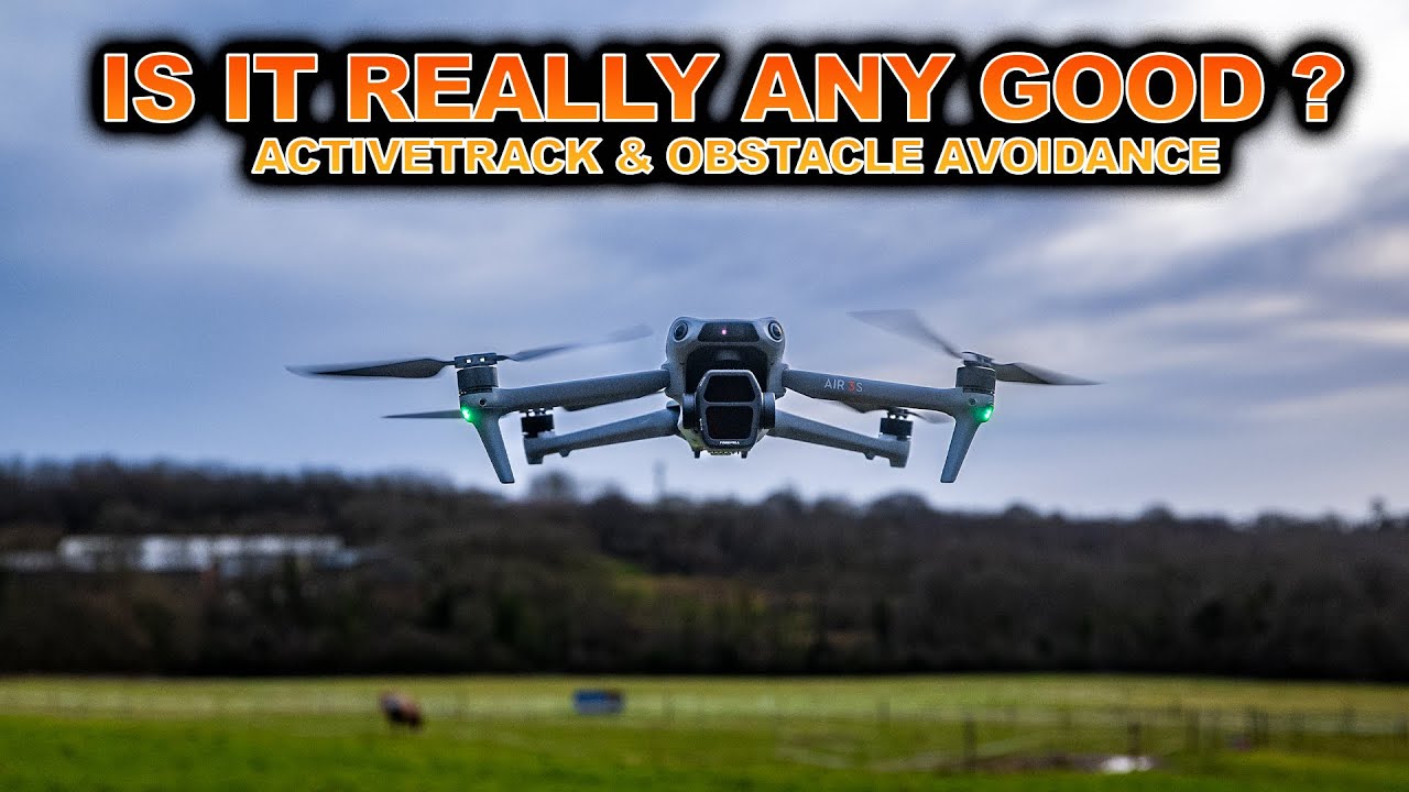 DJI Air 3s | ActiveTrack & Obstacle Avoidance  | It's INCREDIBLE !