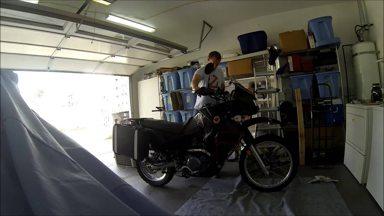 Pre & Post KLR650 Intiminator Installation