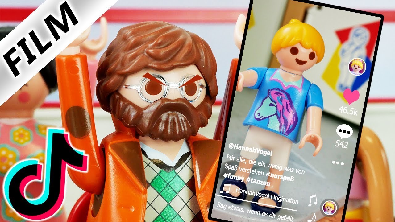 Playmobil Film deutsch SCHULKONFERENZ WEGEN TIKTOK! HANDYVERBOT FÜR DIE GANZE SCHULE? Familie Vogel