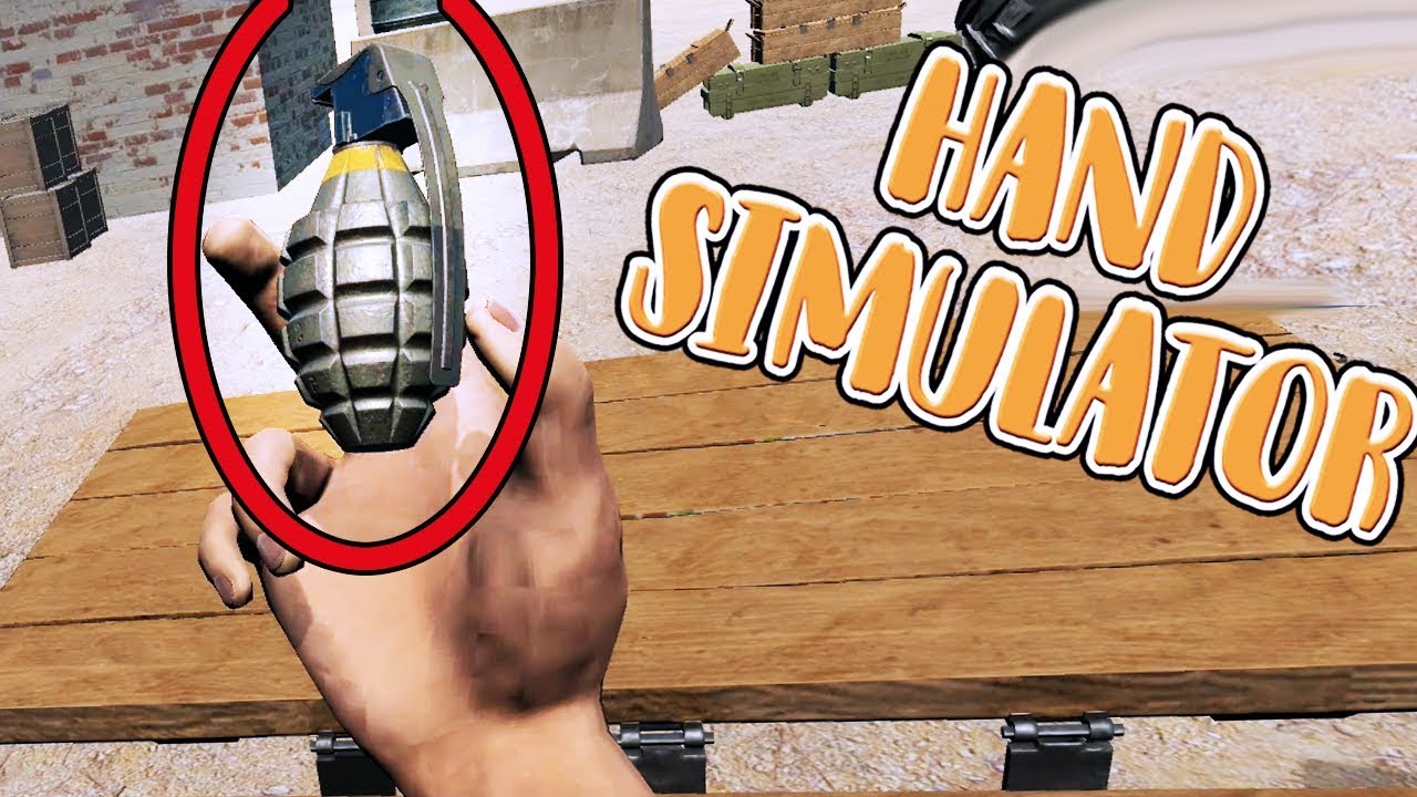 SYMULATOR RZUCANIA GRANATEM! | Hand Simulator [#2] (With: Dobrodziej, Plaga, Diabeuu)