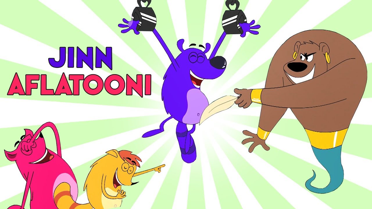 Jinn Aflatooni EP - 6 - Pyaar Mohabbat Happy Lucky- Hindi Cartoon